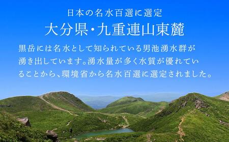 阿蘇くじゅうの天然水 2L×9本（1ケース）名水百選＜天然シリカ71mg/L　硬度約41mg/L＞【トライアル シリカ水 天然水 軟水 ミネラルウォーター みず 水 お水 ペットボトル PET お取り寄せ 送料無料 湯布院 由布院 ゆふいん】