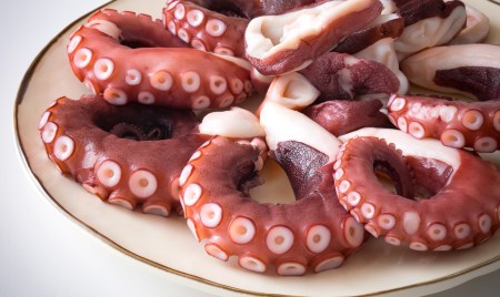 菖蒲のお寿司屋さんサイズの煮たこ/約2.5kg