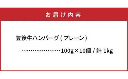 1201R_豊後牛ハンバーグ1kg(プレーン) 