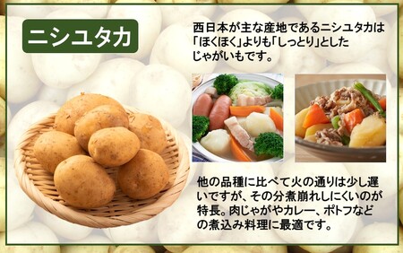 【先行予約】【訳あり】朝収穫してその日に発送!有機栽培じゃがいも10kg(品種:ニシユタカ)_2356R