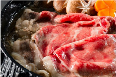 冷蔵発送/豊後牛肩ロース&モモスライス計700g _1229R