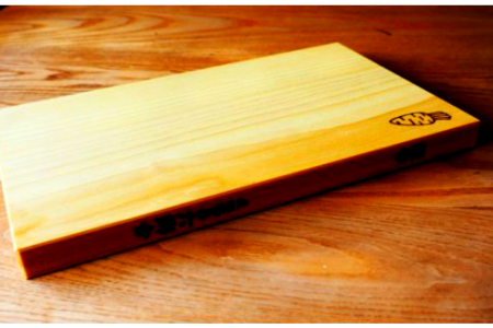 銀杏のまな板40×25×2.2cm/耐水加工済 _1246R