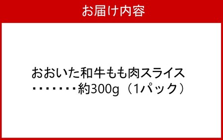 おおいた和牛 もも赤身うす切り 約300g（1パック）_2480R