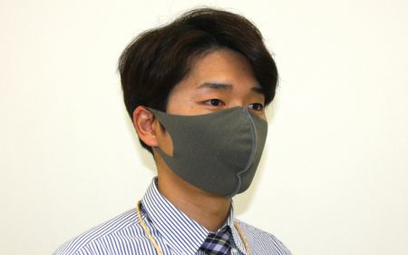 クロッツマスク2枚（ホワイト・Ｌサイズ）_1525R-3