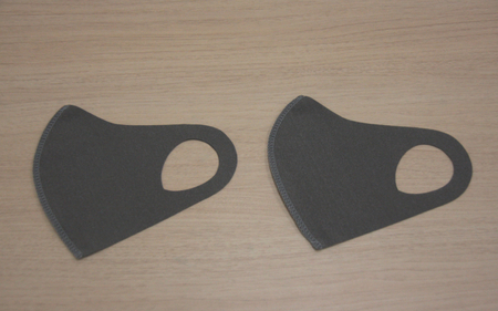 クロッツマスク2枚（ホワイト・Ｌサイズ）_1525R-3