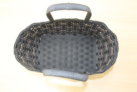 手作りクラフトバック(ブラック)_1607Ｒ-2