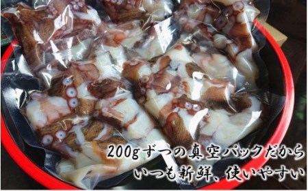 船上活き締め！生真だこぶつ切1kg（200g×5P）_1811R