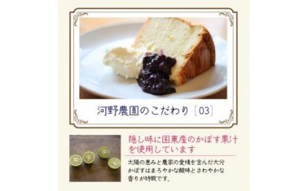 河野農園の無添加ブルーベリーソース150g×5本_1450R