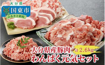 1827R_大分県産豚わんぱく元気セット2.6kg