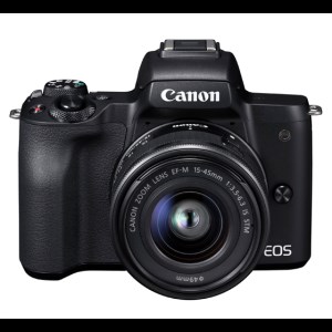 キヤノンミラーレスカメラ(EOS Kiss M・EF-M15-45 IS STM レンズキット ・ブラック)