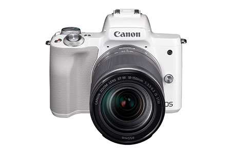 キヤノンミラーレスカメラ(EOS Kiss M EF-M18-150 IS STM レンズキット ・ホワイト)