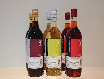 十勝ワイン　町民用シリーズ6本セット(赤・白・ロゼ)　赤ワイン　白ワイン　ロゼワイン　辛口ワイン　北海道ワイン　甘口ワイン　人気ワイン　ビンテージ