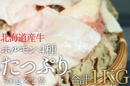 北海道産牛 胃4種ミックス1kg