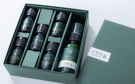 竹雫香6点セット箱入_インテリア スティック 芳香 香り  おしゃれ アロマディフューザー  竹の香り  アロマオイル  癒し_【配送不可地域：沖縄県】【1465359】