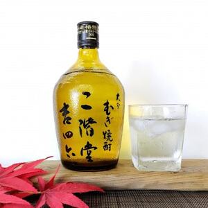 大分むぎ焼酎　二階堂吉四六瓶25度(720ml)2本セット_大分むぎ焼酎 二階堂 麦焼酎 焼酎 酒 酒セット 焼酎セット  まとめ買い_【1515897】