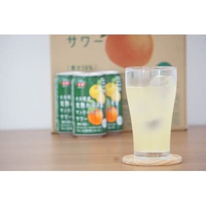 大分県産 完熟かぼす&サンクイーンサワー350ml×24本(1ケース)(日出町)【1651810】