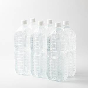 【訳あり】【数量限定】日出町の天然水「ひじん水」2L×6本【1711181】