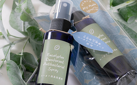 【ひじめいど】ユーカリエキスの消臭抗菌剤(100ml×2本) AX01_雑貨・日用品 日用品 _【1090124】