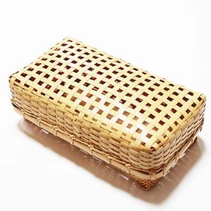 竹細工 四ツ目弁当篭(2416107)_竹細工 日本製 伝統工芸品 竹工芸 弁当