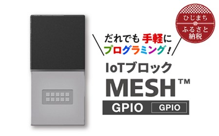 手軽に プログラミング IoTブロック “MESH” GPIOブロック【配送不可地域：離島】【1101455】