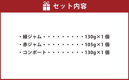 炭素循環農法で栽培した「花鳥るばーぶ」ジャムとコンポートのギフトセット【A】