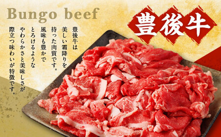 【豊後牛】切り落とし 1.2kg (600g×2) 焼肉 ステーキ 霜降り