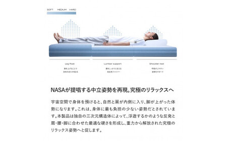 ブレインスリープ マットレス プラス フロート ホワイト セミダブル