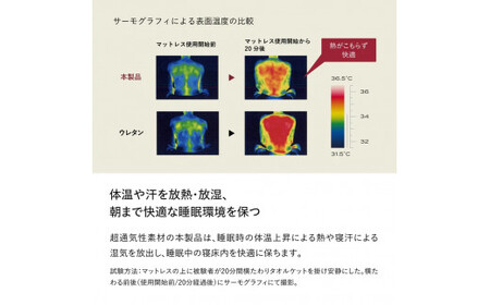 ブレインスリープ マットレス プラス フロート ホワイト セミダブル