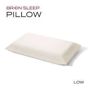 ブレインスリープ ピロー LOW ＋ アジャストシート 枕 まくら 肩こり 高反発 ストレートネック 睡眠 洗える 通気性大分県 玖珠町 洗える 軽量  ピロー 調整