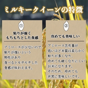 栽培期間中農薬・化学肥料不使用 発芽玄米 1.5kg×2袋(3.0kg) 大分県産 ミルキークイーン 無洗米 令和7年産