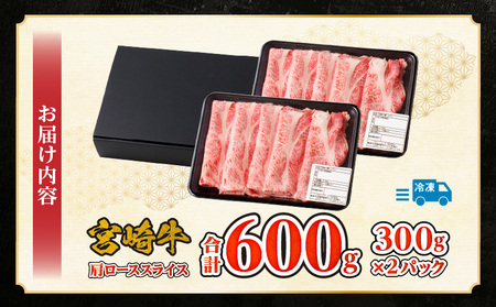 宮崎牛霜降りすきしゃぶ 300g×2 牛肉 精肉 和牛