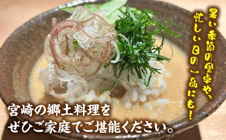 「小料理ひゅう」冷や汁 5種10食セット 郷土料理 宮崎名物 惣菜