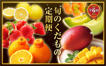《2026年発送先行予約》【数量・期間限定】旬のくだもの定期便【全6回】 青果物 果物 フルーツ