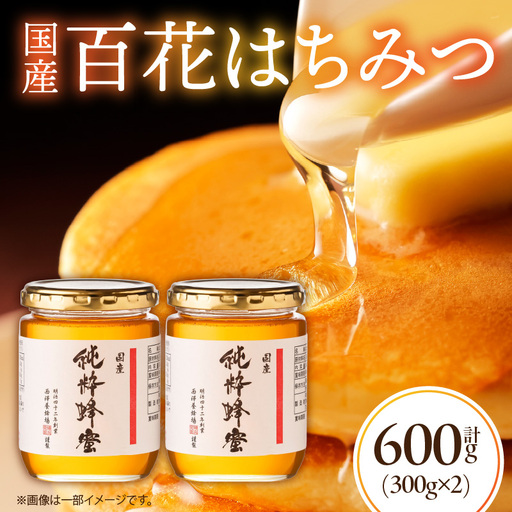 国産百花はちみつ300g×2本 はちみつ 蜂蜜 国産 百花はちみつ はちみつレモン 大学芋 隠し味 西澤養蜂場 12,320円