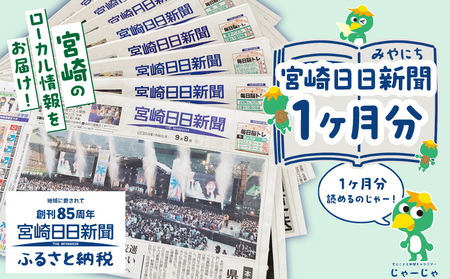 宮崎日日新聞 1ヶ月分 地方新聞 地域新聞 ローカル新聞 新聞 日刊紙 朝刊 10,360円