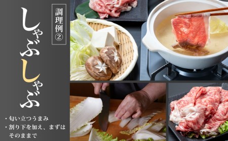 宮崎牛ロースすき焼き＆ロースしゃぶしゃぶ用(計800g)　肉 牛 牛肉