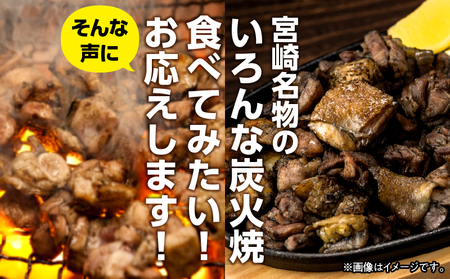 宮崎名物炭火焼食べ比べセット 地鶏 鶏肉 豚肉