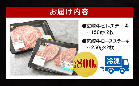 牛肉 肉 ミヤチク ステーキ 国産 宮崎牛 ヒレステーキ(150g×2枚