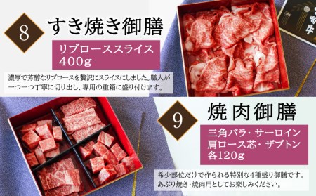 定期便 宮崎牛食べ比べ贅の極み(9ヶ月コース)