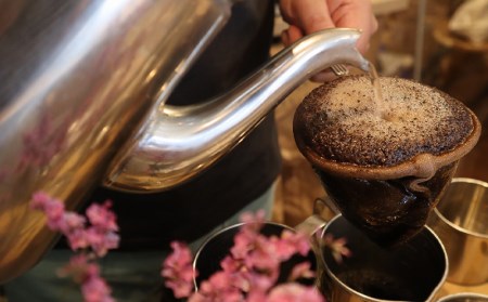 自家焙煎珈琲豆使用 カフェオレベース 2本