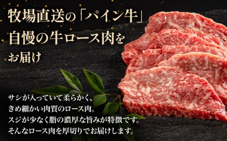 宮崎県産黒毛和牛パイン牛ロース 焼肉(500g)　肉 牛 牛肉