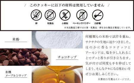 CHOCOCHIPS COOKIE ヴィーガングルテンフリー 1箱 12枚入り チョコチップ クッキー お菓子