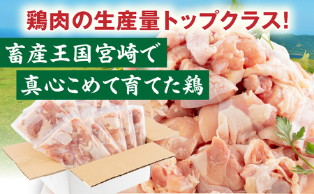 【2024年9月発送予定】宮崎県産 若鶏もも肉 300g×10P 計3kg モモ トリ肉 からあげ