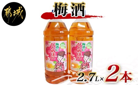 AA-3801_ビッグな「梅酒」2.7L×2本セット