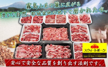 前田さん家のスウィートポーク」肉肉肉4kgセット_16-8902_(都城市) 豚