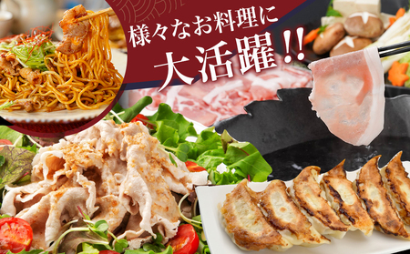 宮崎県産豚バラエティしゃぶ3.6kgセット_17-8407_(都城市) 宮崎県産豚 ロースしゃぶ 豚バラ しゃぶしゃぶ ミンチ 切り落とし 真空