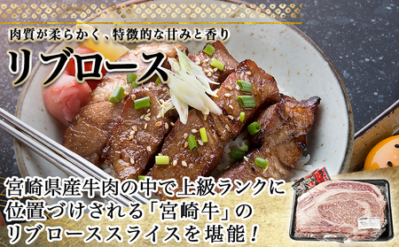 宮崎牛リブロースステーキ300g×2枚_17-2502_(都城市) 都城産 宮崎牛 牛肉 リブロース ステーキ 霜降り 塩こしょう ステーキソース付 300g×2枚 600g