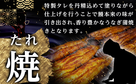 職人手焼きの本格うなぎ蒲焼き3尾≪みやこんじょ特急便≫_AC-3301-Q_(都城市) 鰻蒲焼 3尾 (総重量450g以上) タレ付き (30ml×3個) 国産うなぎの蒲焼き 特製たれ付き 冷凍 ウナギ かば焼き