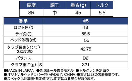 スリクソン ZXi フェアウェイウッド 【Diamana/SR/5】≪2024年モデル≫_DK-C710-5SR