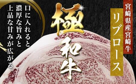 宮崎牛リブロースブロック(1kg)_AD-N405_(都城市) 宮崎県産 宮崎牛 牛肉 和牛 国産 リブ 塊肉 ステーキ ローストビーフ 焼肉 BBQ 1kg 贈答用 ギフト 